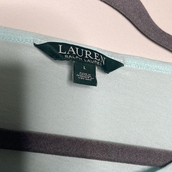 Ralph Lauren Mesh Sleeve Tee Shirt - Picture 2 of 5